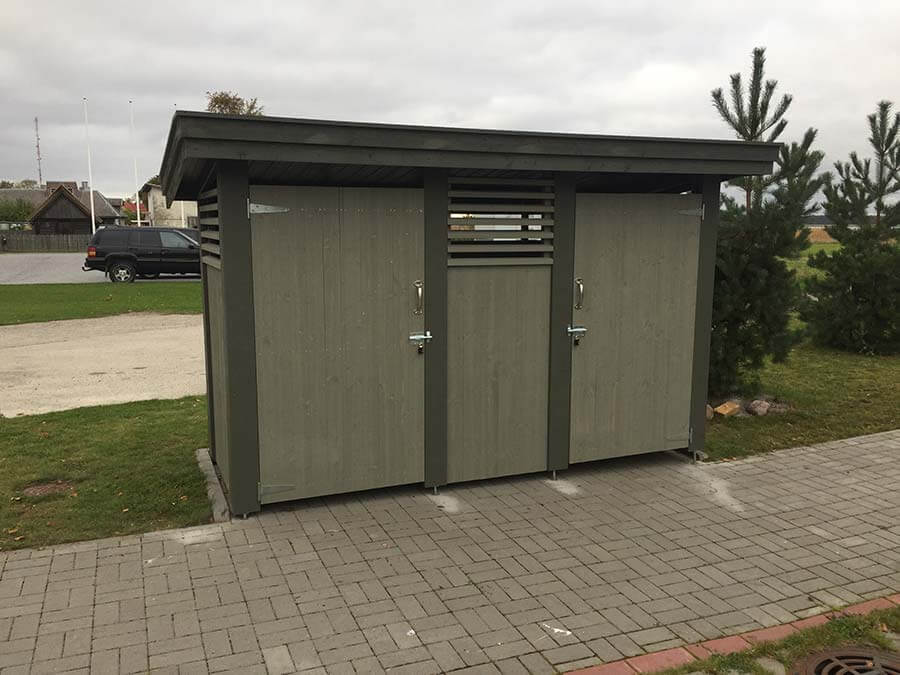 Puidust prügimaja